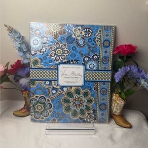 NWT Vera Bradley Bali Blue Pocket Folders Retired Rare